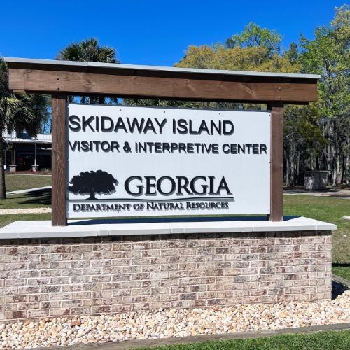 Skidaway Island State Park Sign
